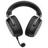 Hator hypergang 3 wireless over-ear gaming headset (zwart, rgb, 2.4ghz bluetooth usb)