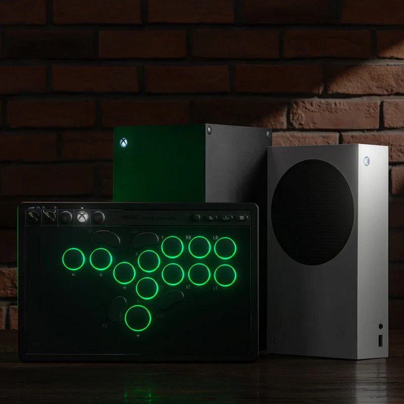 8bitdo arcade controller for xbox (zwart, 2.4 ghz usb, xbox series x|s, xbox one, pc)
