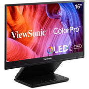 Viewsonic vp16-oled 16 monitor (zwart (mat), 1x micro-hdmi, usb-c, sound) - afbeelding 1