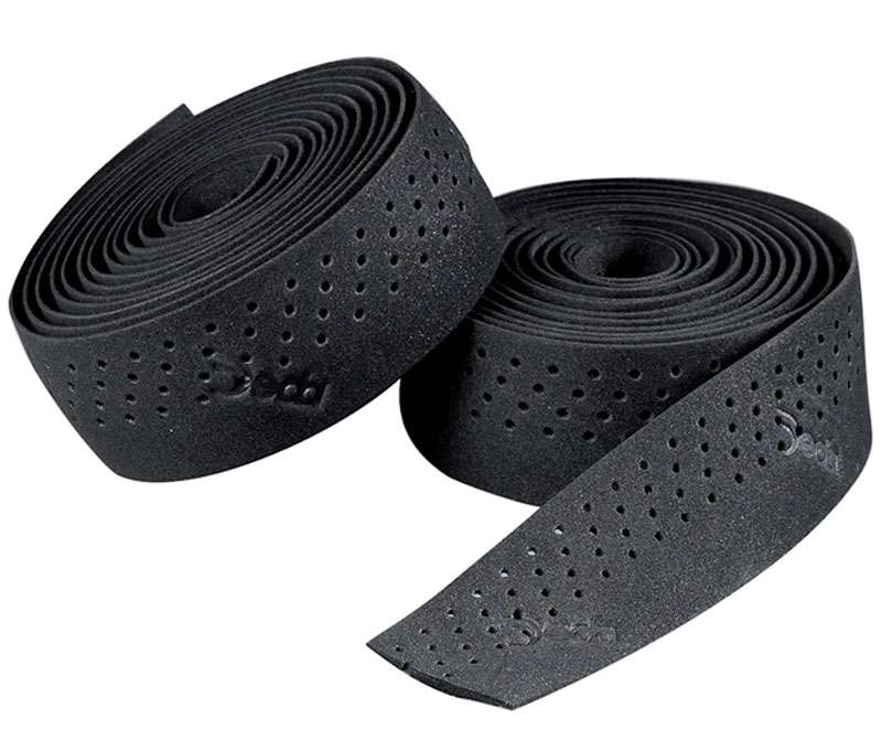 Deda Stuurtape geperforeerd zwart