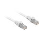 Sharkoon cat.6a netwerkkabel (wit, 5 meter, sftp, rj-45, halogeenvrij)