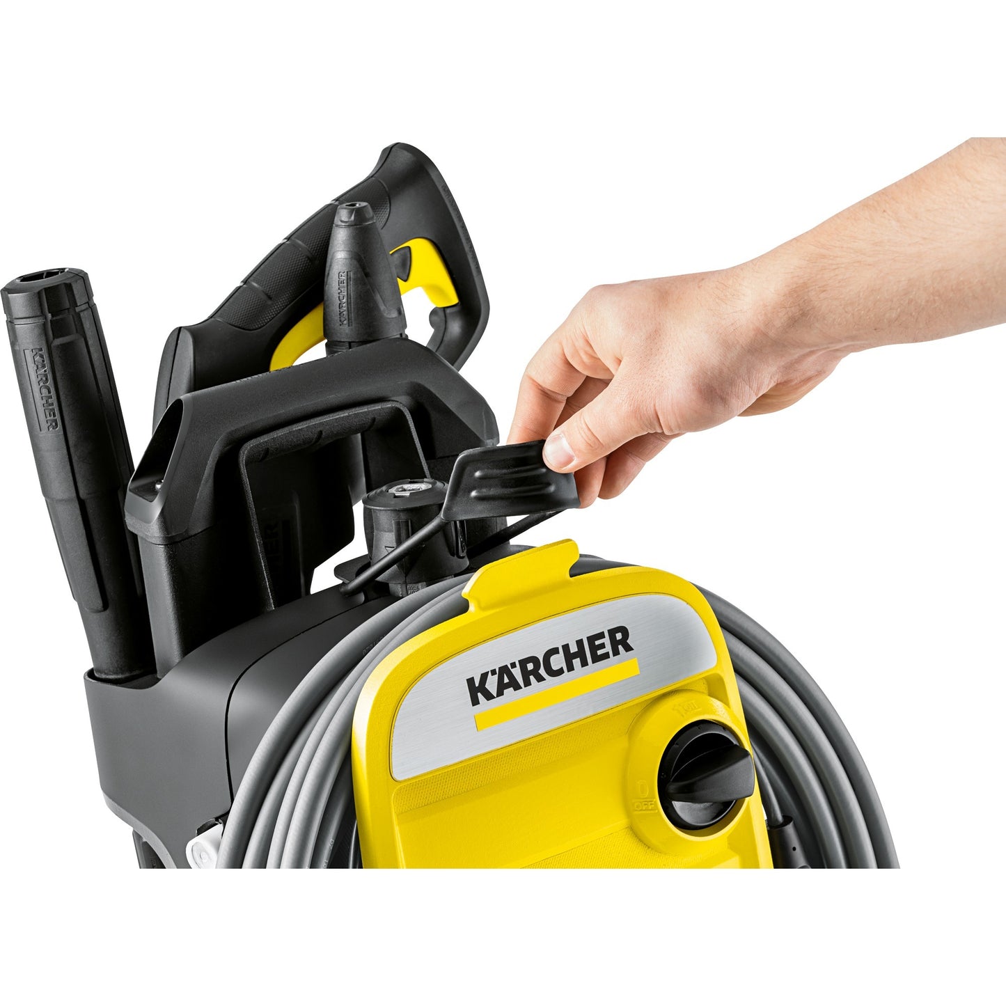 Kärcher k 7 compact home hogedrukreiniger (geel zwart, 1.447-053.0)