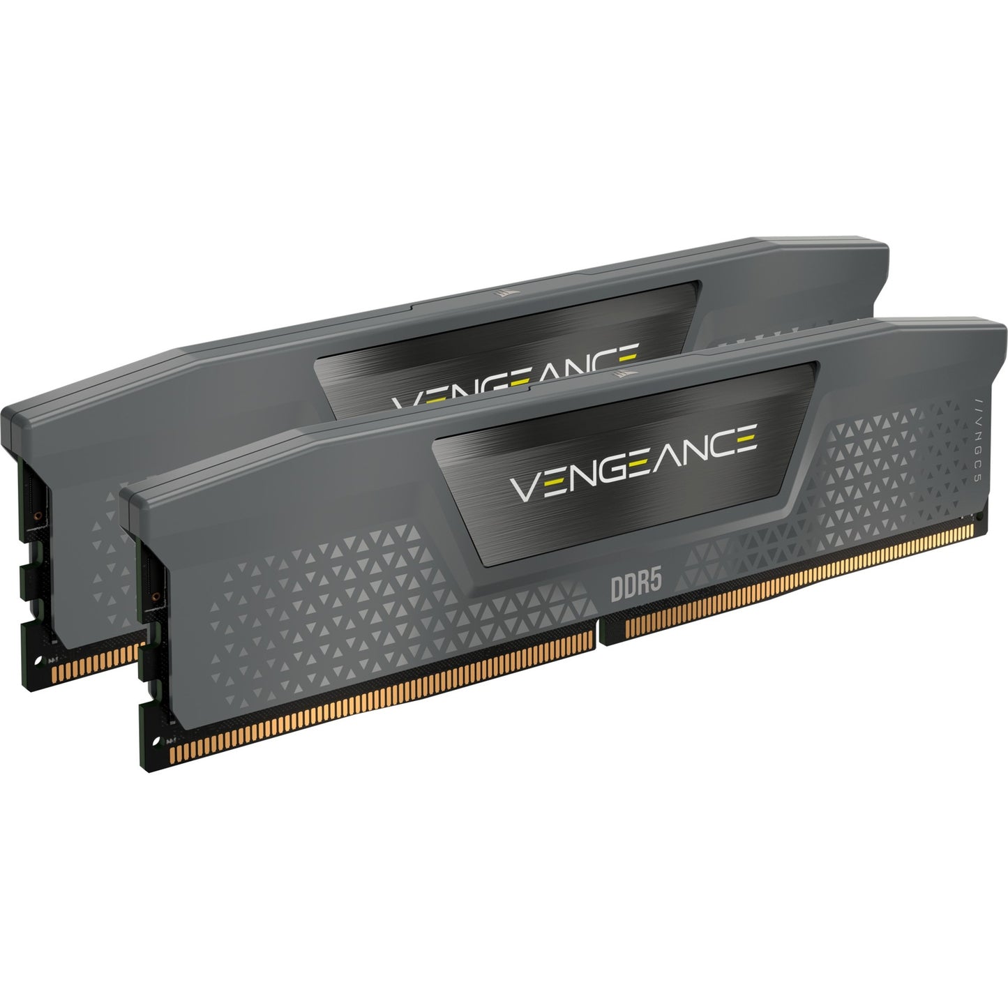 Corsair vengeance 64 gb ddr5-6000 (2x 32 gb) werkgeheugen (grijs, cmk64gx5m2b6000z30, xmp, expo)