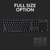 Logitech g413 tkl se mechanisch gaming toetsenbord (zwart, us-international lay-out (qwerty), gl tactile, 80% (tkl))