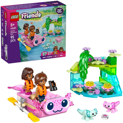Lego friends axolotl avontuur boot bouwset - speelgoed - 42681