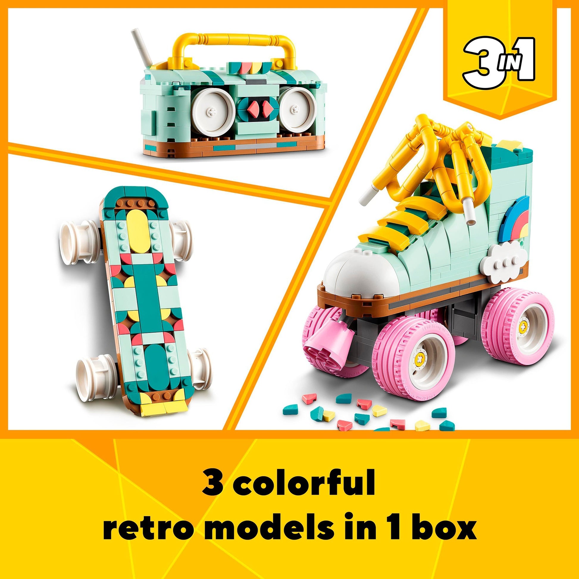 Lego creator 31148 retro rolschaats