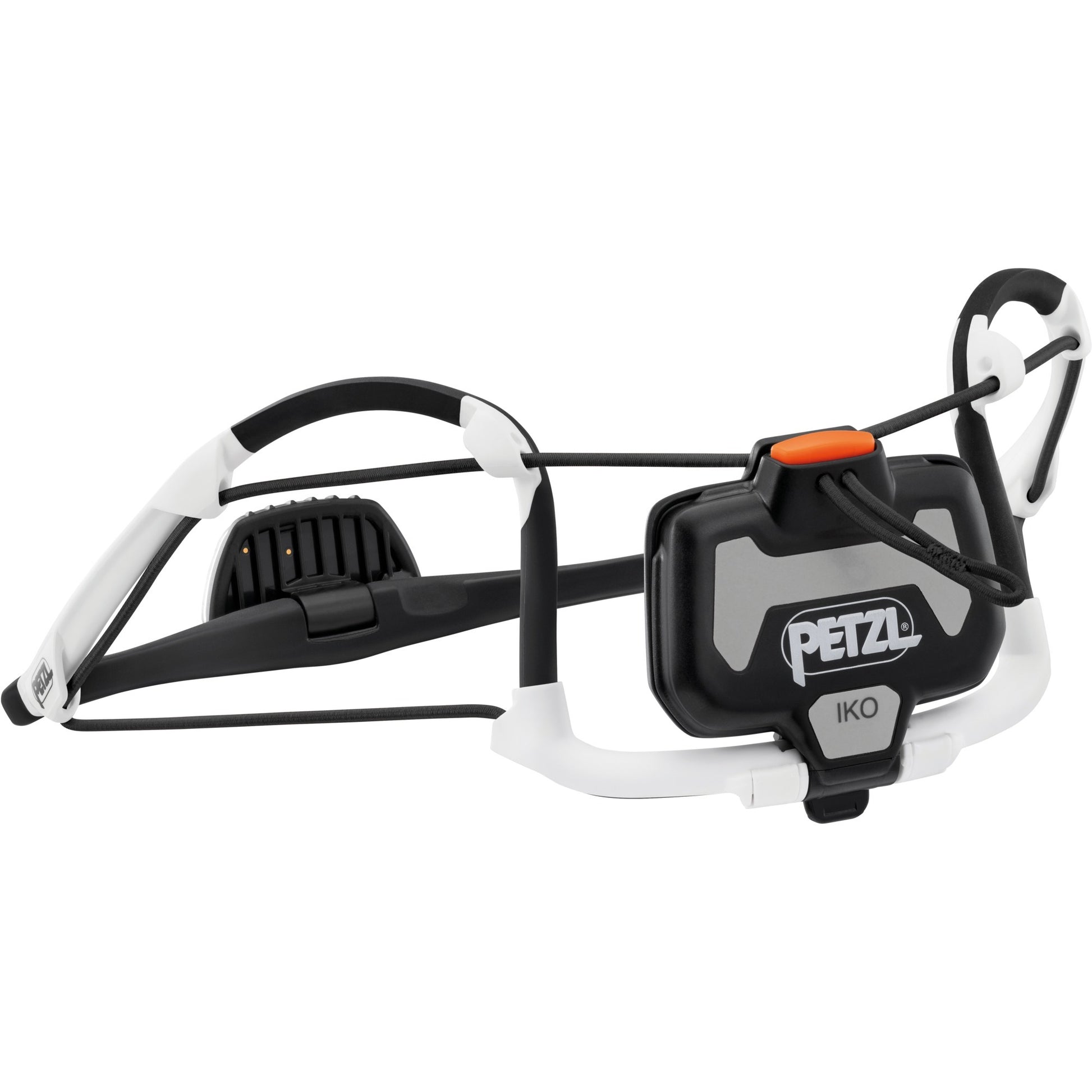 Petzl iko hoofdlamp ledverlichting (zwart wit)