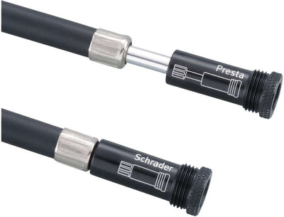 Topeak minipomp Race Rocket HP all black zwart