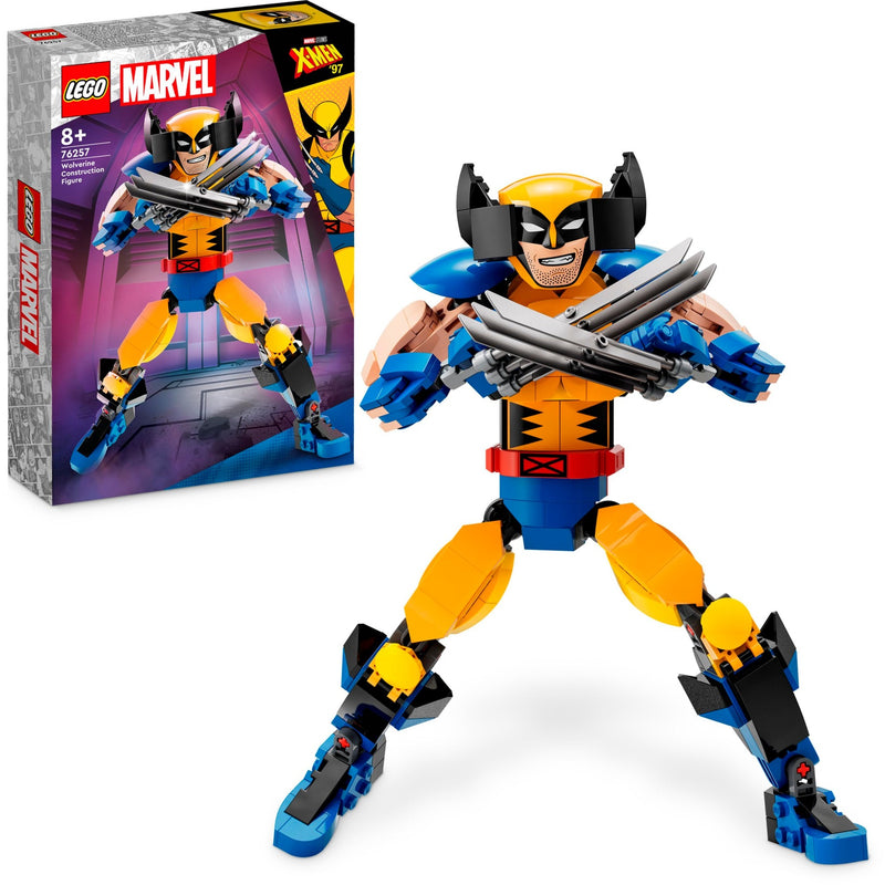 Lego marvel - wolverine bouwfiguur constructiespeelgoed (76257)