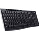 Logitech wireless keyboard k270 (zwart, eu lay-out (qwerty), rubberdome)