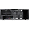 Silverstone sst-gd10b htpc behuizing (zwart | 2x usb-a)