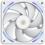 Nzxt f140x rgb case fan (wit, 140 x 140 x 30 mm, pwm) - afbeelding 2