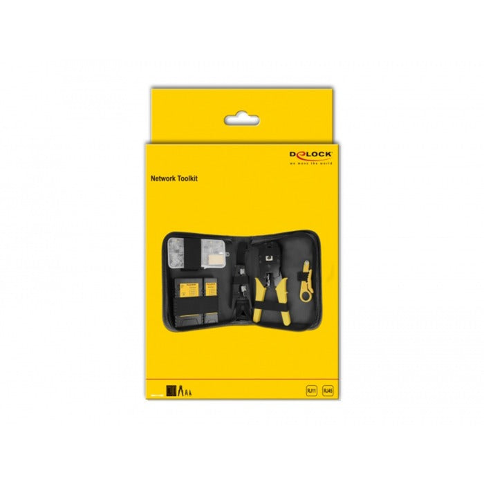 Delock network toolkit voor rj45 11 set
