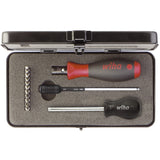 Wiha momentschroevendraaierset torquevario-s (zwart rood, 0,8 - 5,0 nm, 14-delig, incl. box) - afbeelding 1