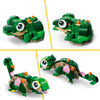 Lego ® creator 3in1 schildpad met waterlelie - speelgoedmodel - bouw om tot kameleon of kikker - 31377