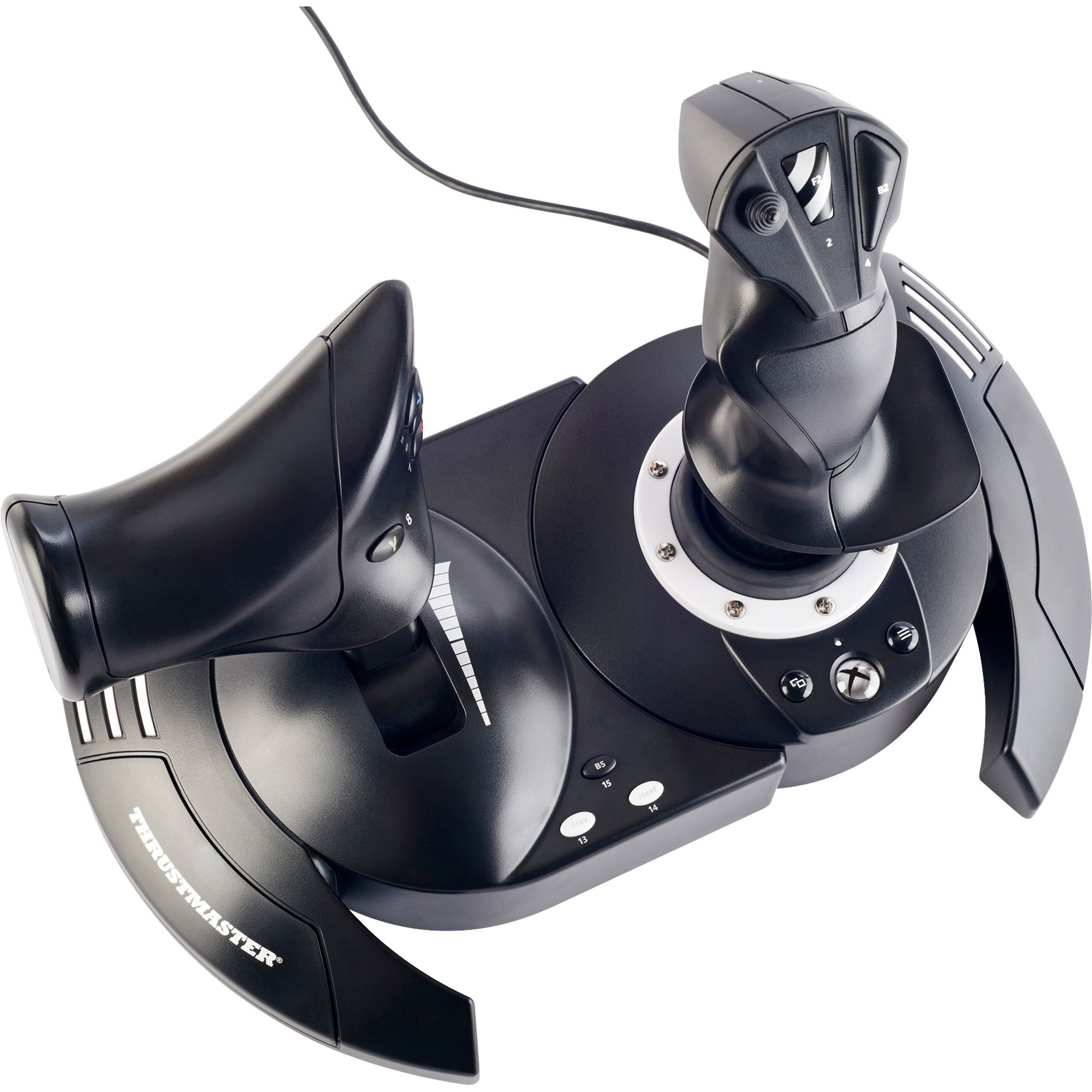 Thrustmaster t.flight hotas one gaming hotas (zwart, pc, xbox one, xbox series x|s)