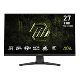 Msi mag 272f x24 27 gaming monitor (zwart, 1x displayport, 2x hdmi, 240 hz) - afbeelding 1