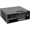 Silverstone sst-gd09b-c htpc behuizing (zwart | 1x usb-a | 1x usb-c)