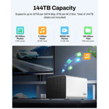 Terramaster f4-425 plus nas (wit, 2x 5gbe, hdmi, usb) - afbeelding 7