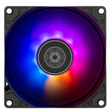 Silverstone air slimmer 90 argb case fan (zwart, 92 x 92 x 15 mm, pwm) - afbeelding 1