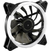 Sharkoon shark blades rgb case fan (zwart, 120 x 120 x 25 mm)