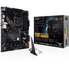 Asus tuf gaming b550-plus wifi ii socket am4 moederbord (zwart, raid, gb-lan, wi-fi 6, bt, sound, atx)