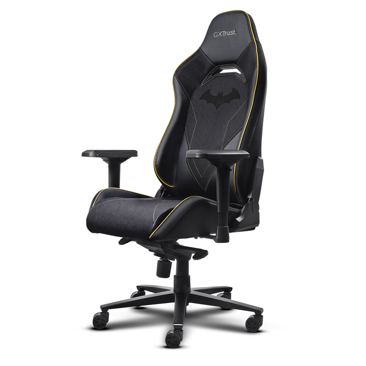 Trust gxt 721bm ruya pro batman gaming stoel (zwart geel)