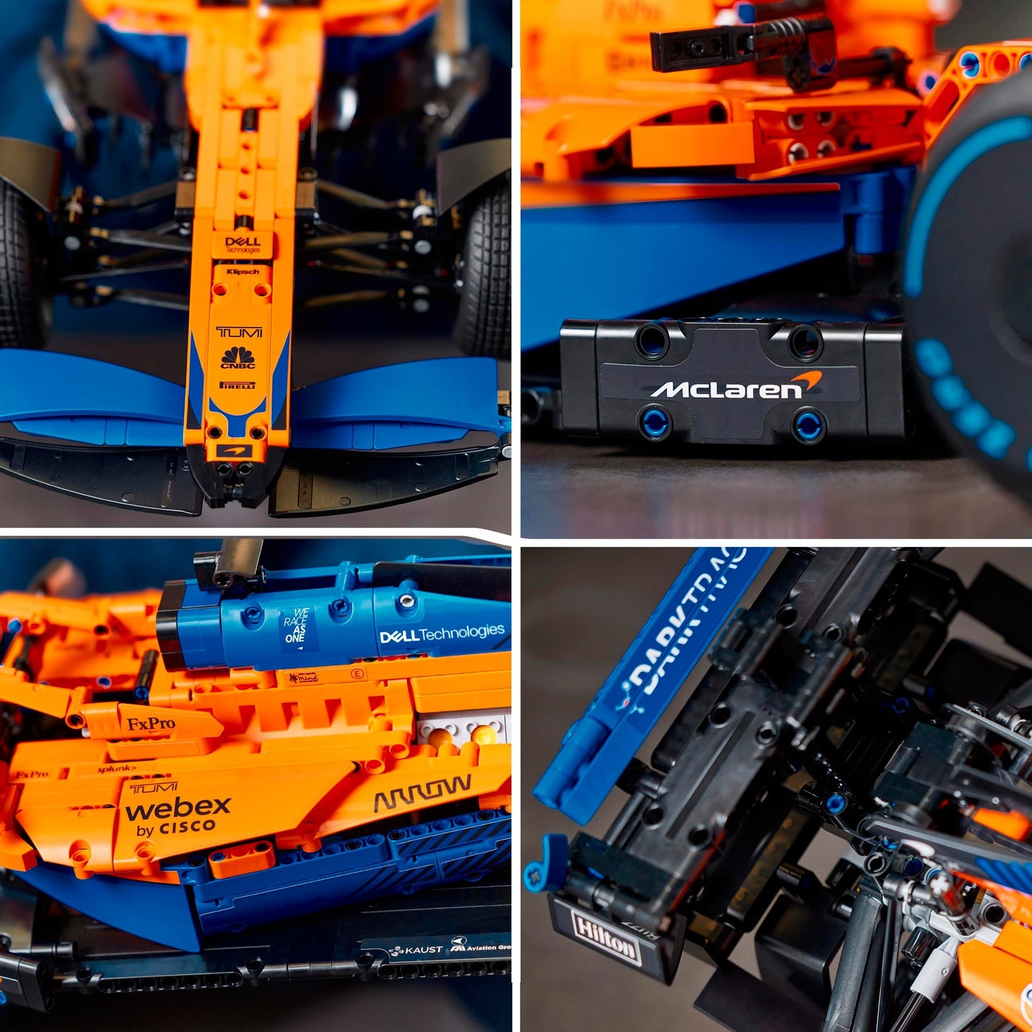 Lego technic mclaren formule 1 2022 racewagen set voor volwassenen - 42141