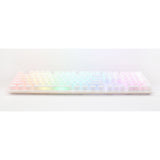Ducky one 3 aura white rgb mechanisch toetsenbord (wit, us lay-out (qwerty), cherry mx speed silver, 100%, abs double shot, hot swap) - afbeelding 2