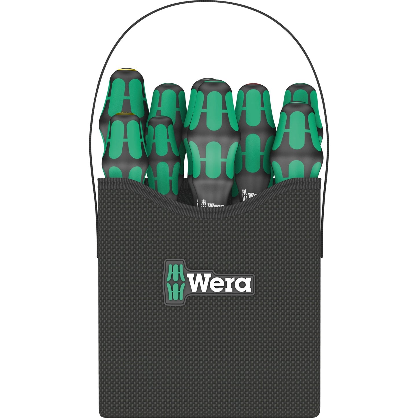Wera kraftform 2go 300 schroevendraaier (zwart groen)