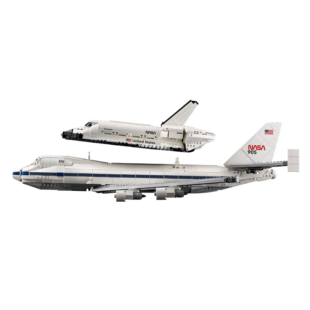 Lego icons - shuttle carrier aircraft constructiespeelgoed (10360)