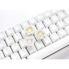 Ducky one 2 pro mini white classic rgb mechanisch gaming toetsenbord (wit, us lay-out (qwerty), cherry mx silent red, 60%, rgb led, double-shot pbt, quack mechanics)