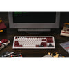 8bitdo retro mechanical keyboard fami edition (beige, us lay-out (qwerty), kailh box white, 80% (tkl), bluetooth low energy, wireless 2.4g, usb)