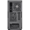 Silverstone seta a1 midi tower behuizing (zwart titanium | 2x usb-a | 1x usb-c | rgb | tempered glass)