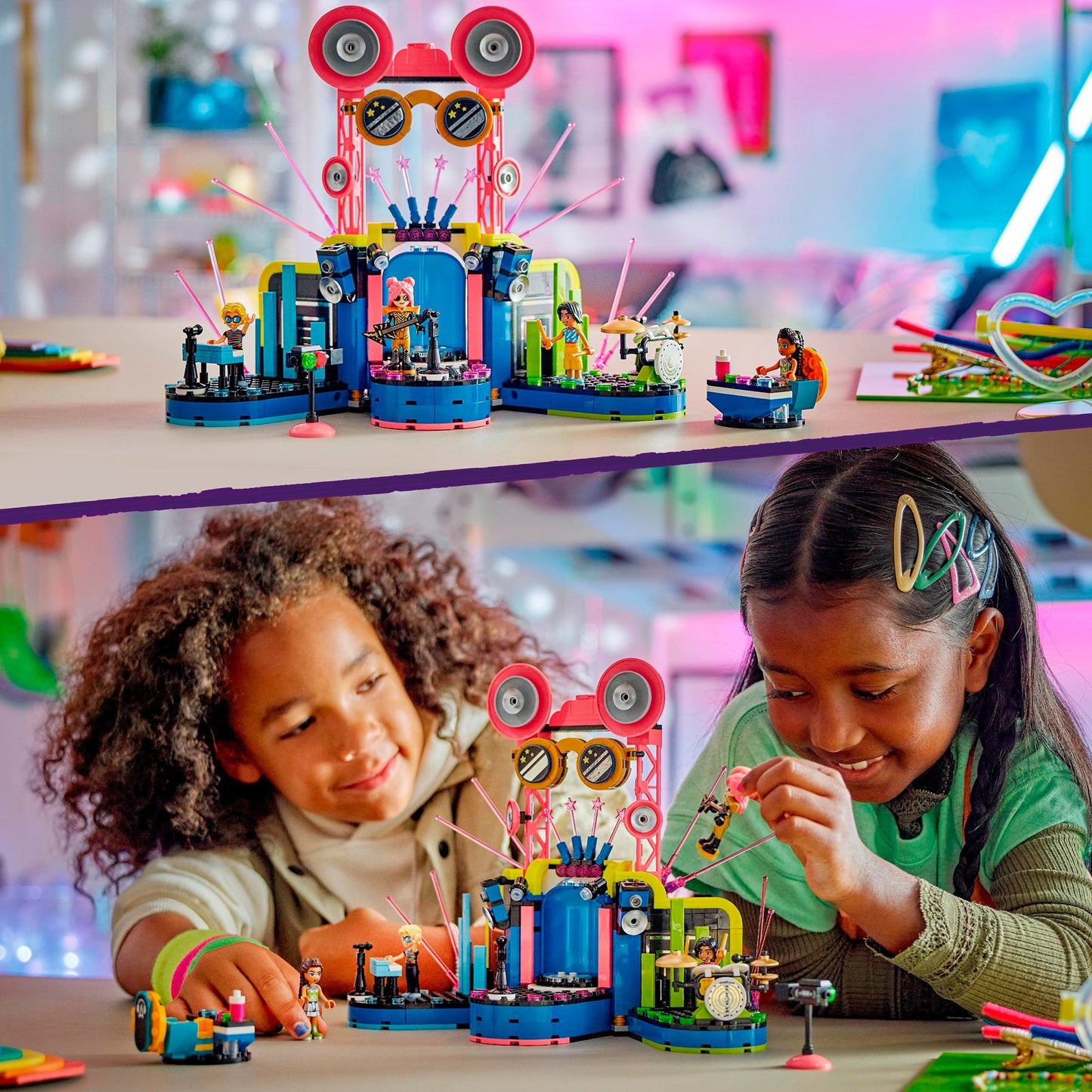 Lego friends - heartlake city muzikale talentenjacht constructiespeelgoed (42616)