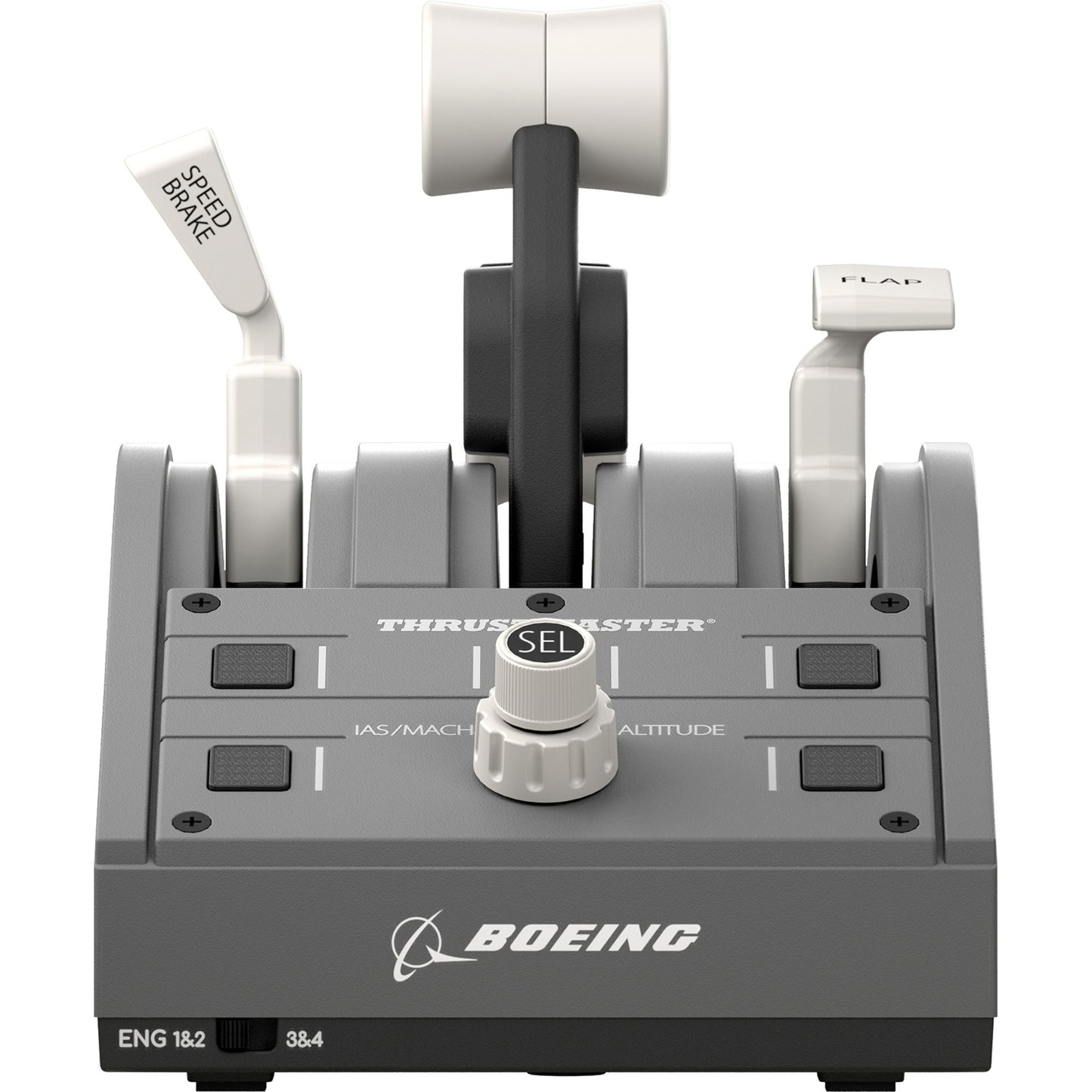Thrustmaster tca yoke pack boeing edition gaming set (zwart grijs, pc, xbox one, xbox series x|s)
