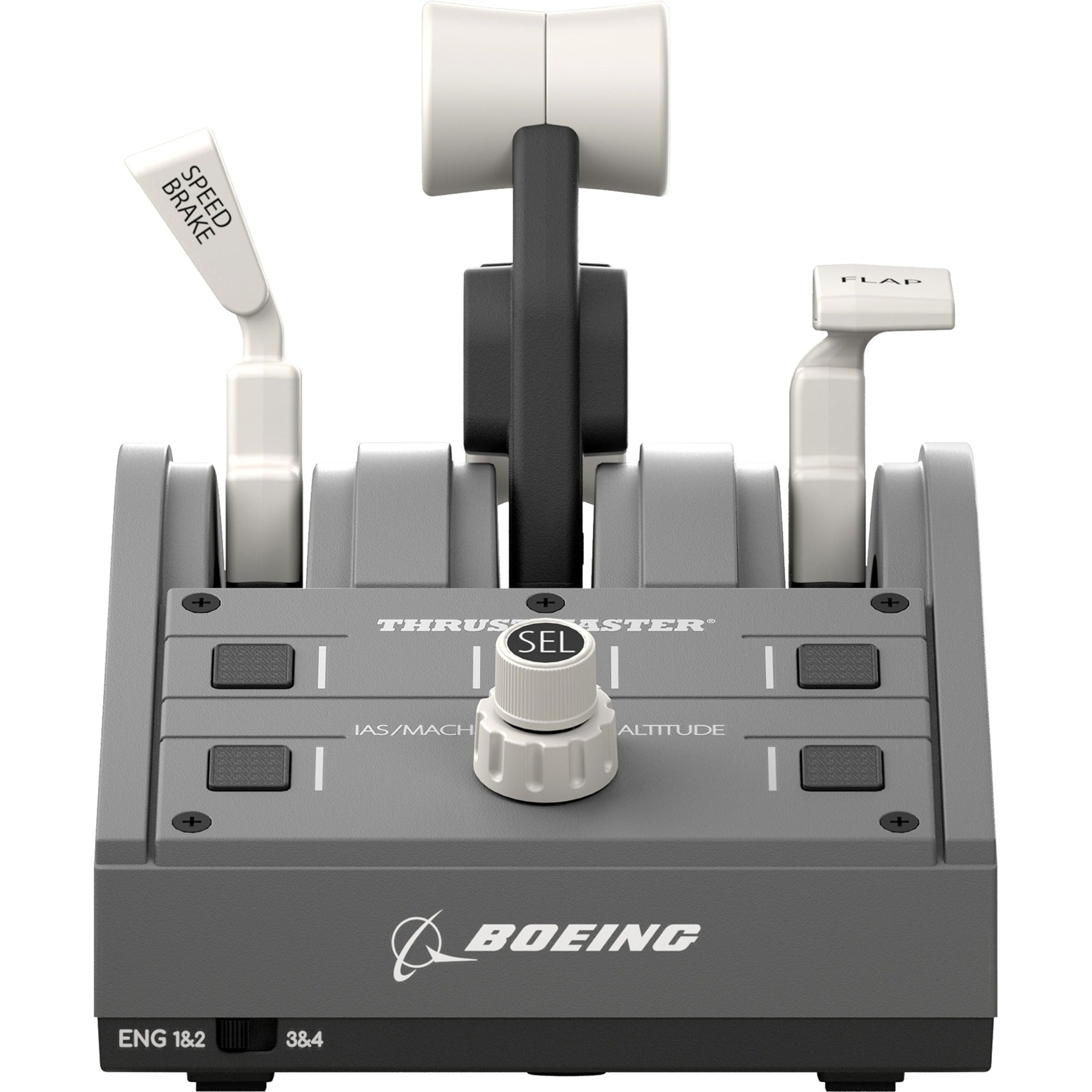 Thrustmaster tca yoke pack boeing edition gaming set (zwart grijs, pc, xbox one, xbox series x|s)