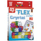 999games 999 games flex puzzler crystal denkspel (nederlands, 1 speler, vanaf 7 jaar, 80 opdrachten)