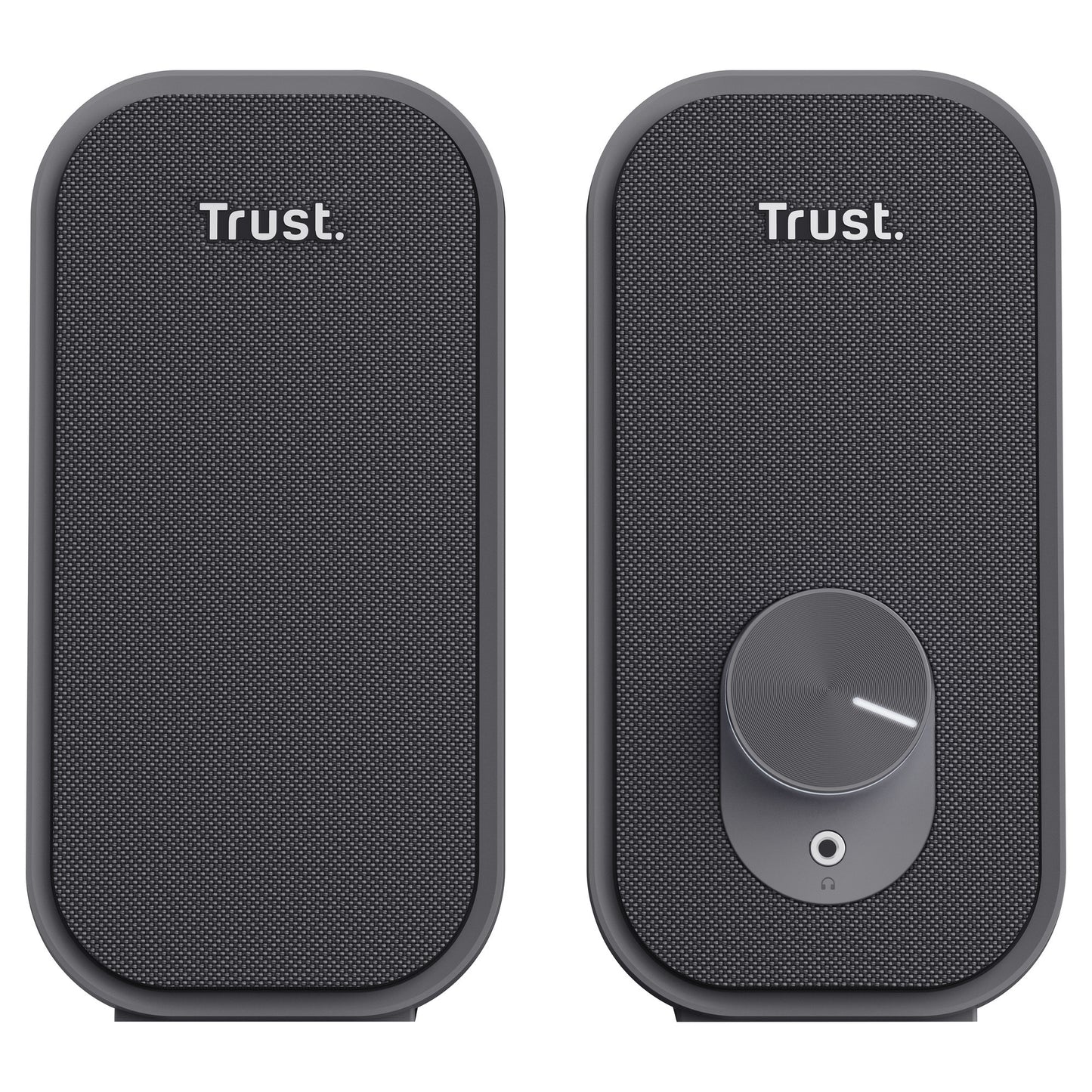 Trust ador 2.0-luidsprekerset pc-luidspreker (zwart grijs)