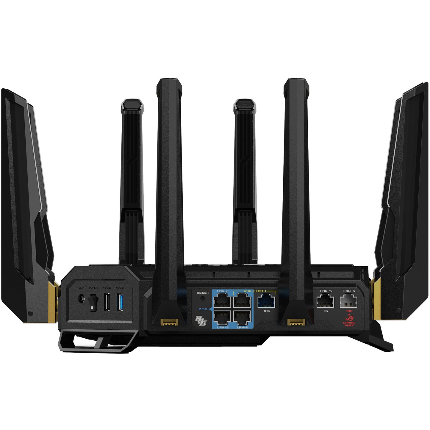 Asus rog rapture gt-be98 20th anniversary edition router (zwart)