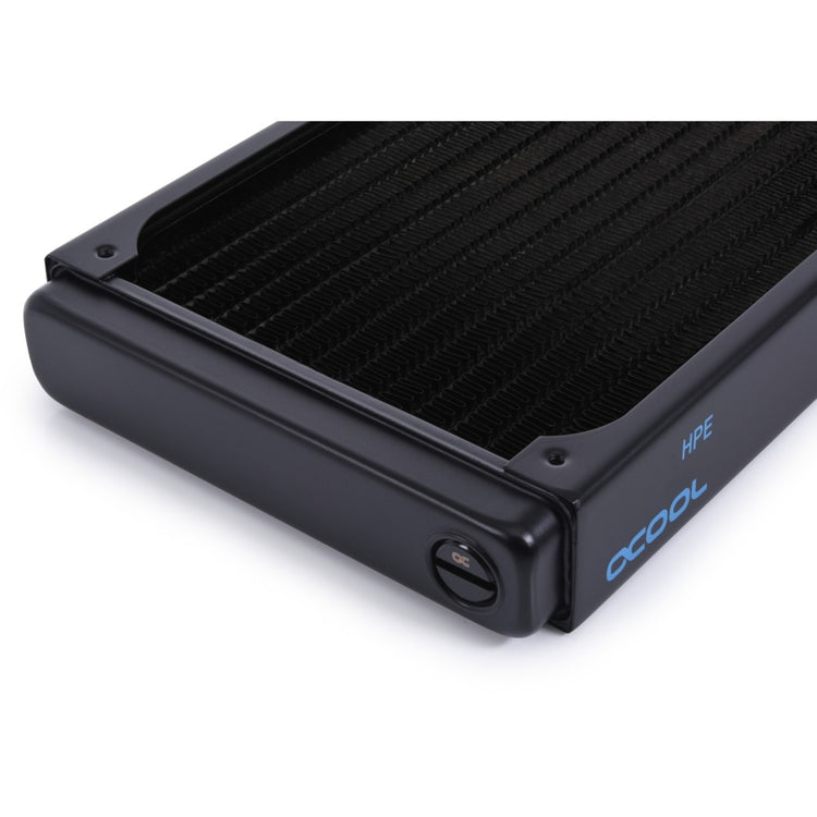 Alphacool nexxxos hpe-30 full copper 360mm radiator (zwart)