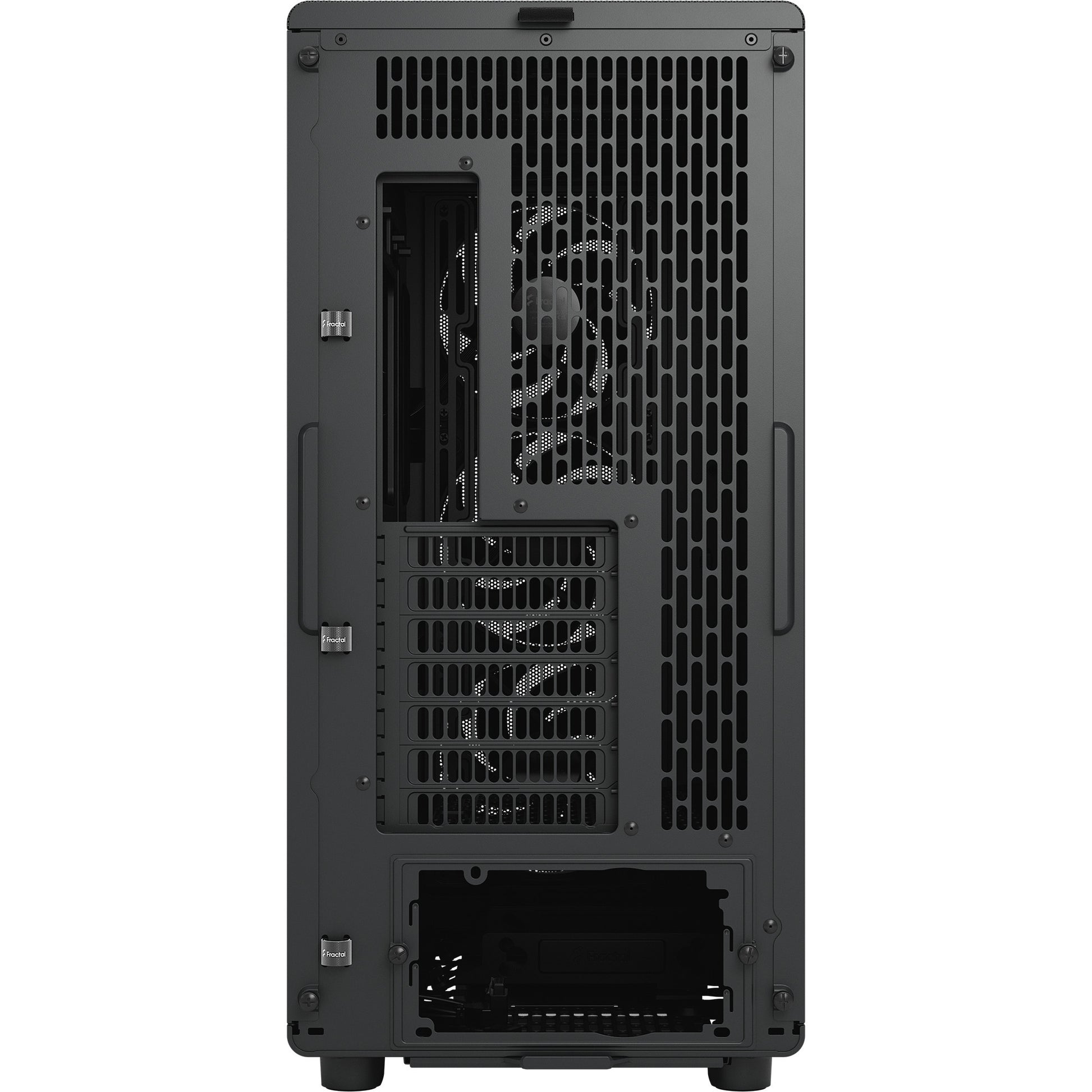 Fractal design epoch xl solid midi tower behuizing (zwart | 2x usb-a | 1x usb-c)