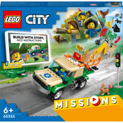 Lego city - wilde dieren reddingsmissies constructiespeelgoed (60353) - afbeelding 8