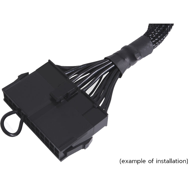 Alphacool core atx 24-pin stekker (zwart)