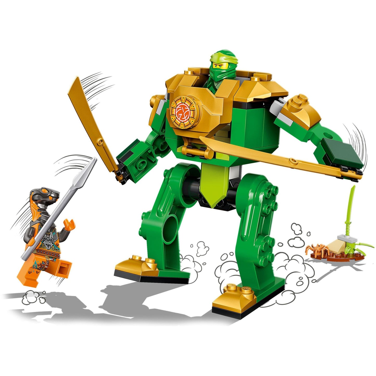 Lego ninjago - lloyd's ninjamecha constructiespeelgoed (71757)