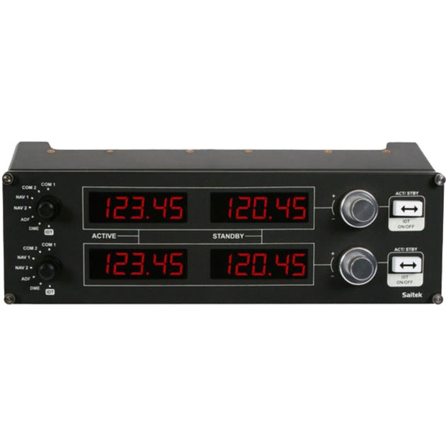 Logitech g saitek pro flight radio panel instrumentenpaneel (pc)
