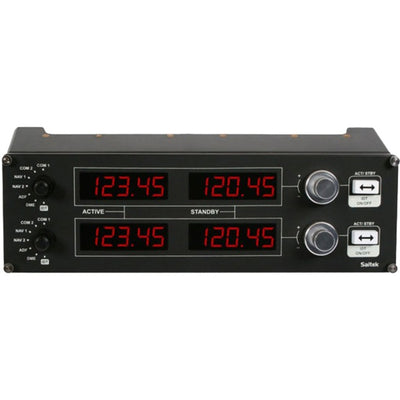 Logitech g saitek pro flight radio panel instrumentenpaneel (pc)