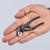 Knipex waterpomptang cobra xs 87 00 100 zweedse- waterpomp-tang (zwart, detailverstelling met 11 stelposities)