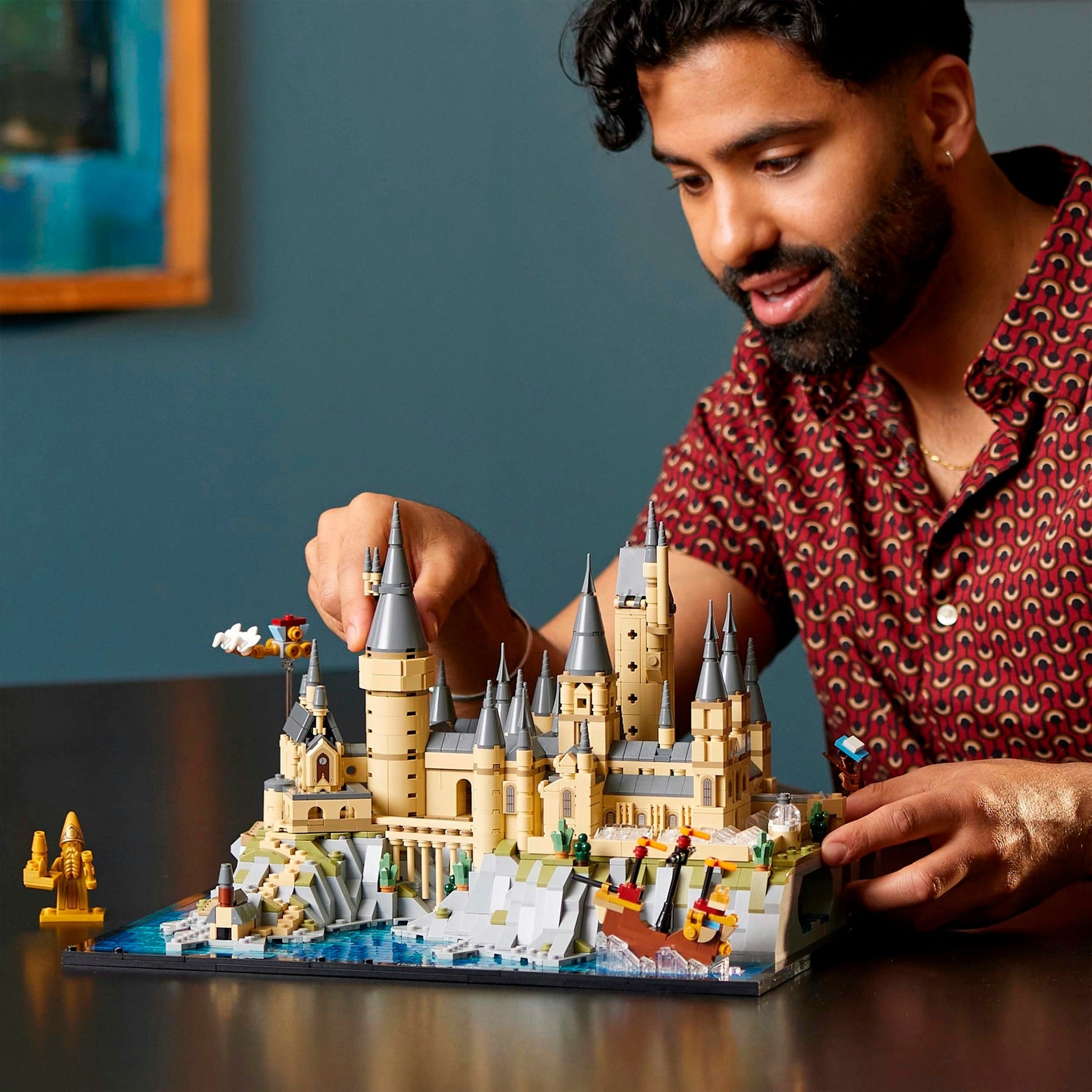 Lego harry potter - kasteel zweinstein en terrein constructiespeelgoed (76419)