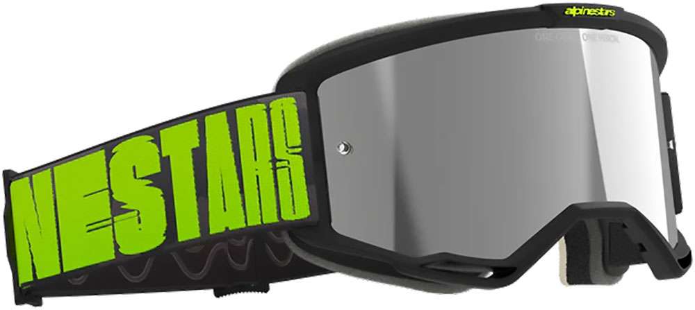 Alpinestars vision 5 hollow (mirror silver) - mtb goggle